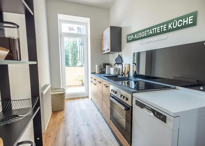 Nuvana Moderne 3-zimmer Mit Balkon, Arbeitsplatz & 10min Zur Innenstadt * 莱比锡