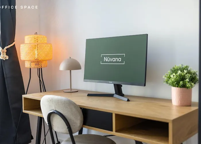 Nuvana Moderne 3-zimmer Mit Balkon, Arbeitsplatz & 10min Zur Innenstadt *